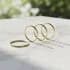 Aliança Banhada Ouro 18k 2mm Ouro 18k 20 - 1