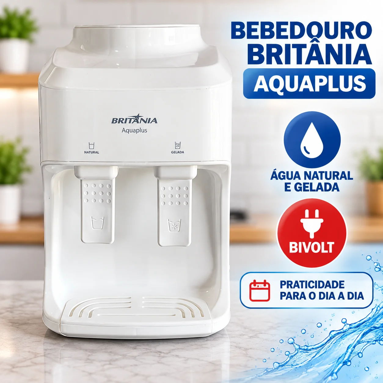 Bebedouro Britânia AquaPlus BBE13B – Bivolt - 1
