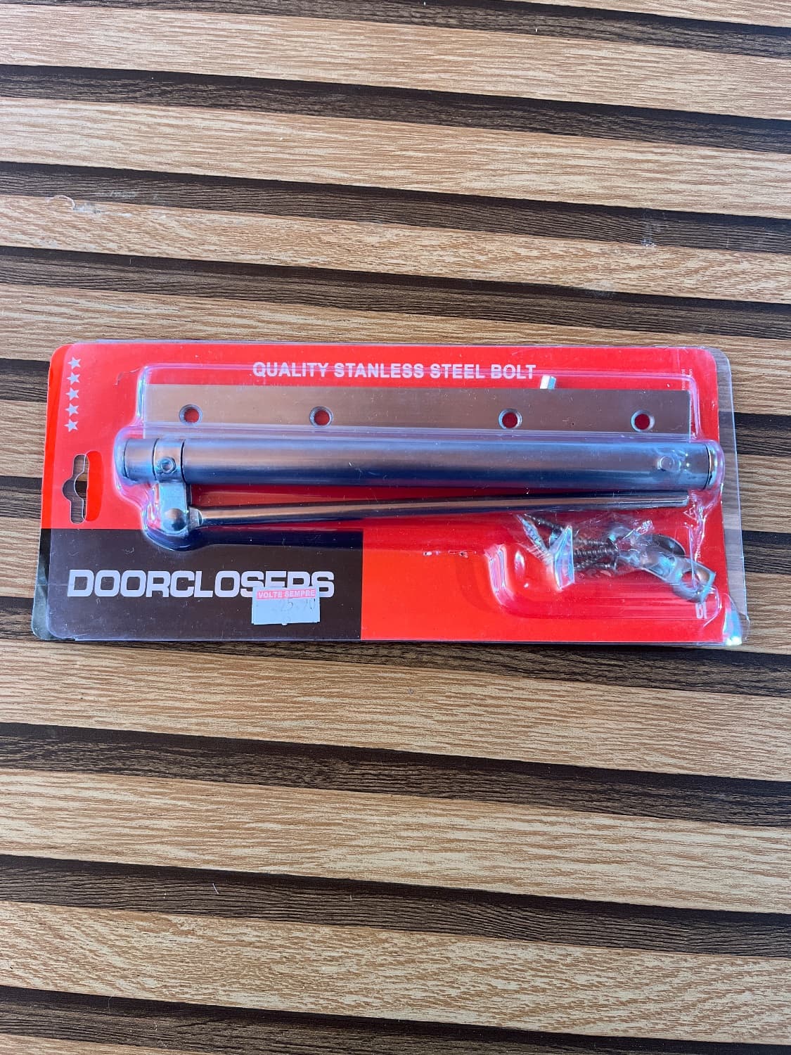 Fechador Automático de Porta em Aço Inox Silencioso com Mola Ajustável e Instalação Fácil - 1