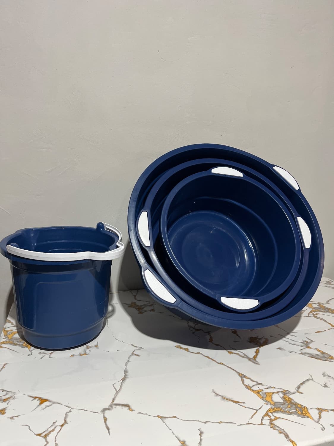 Kit Balde + 3 Bacias Acquamar - 1