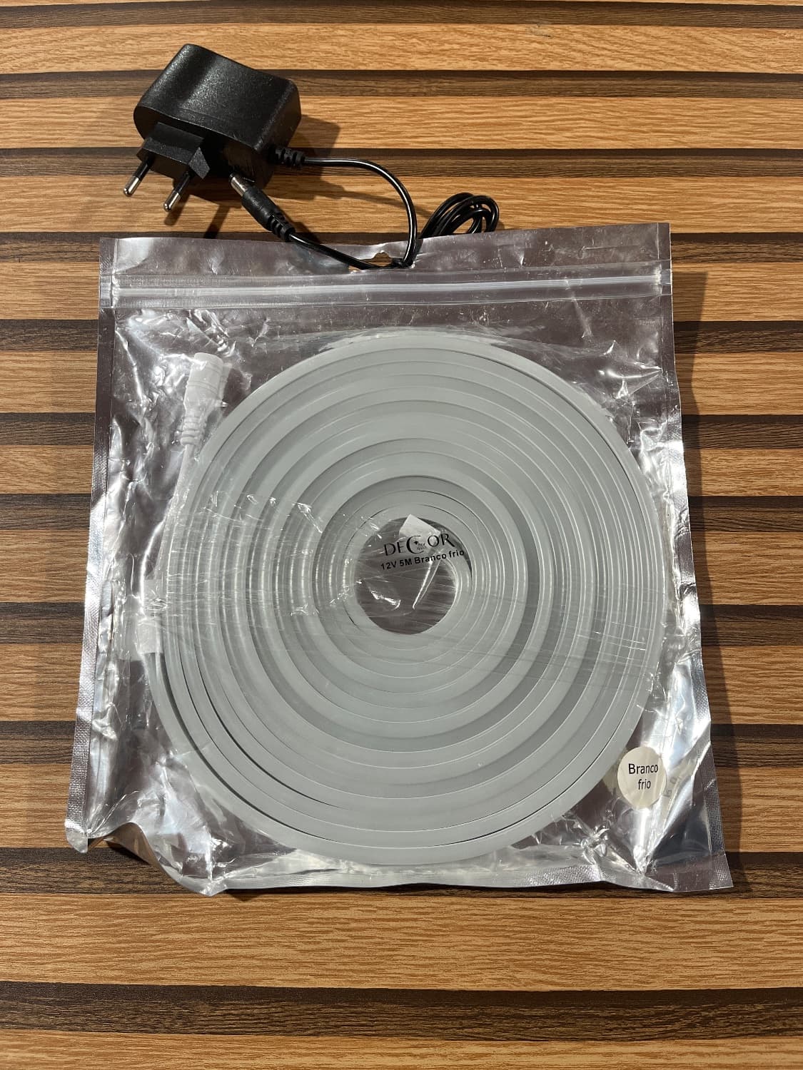 Fita Led 5M Branco Frio Bivolt 110/220 - 1
