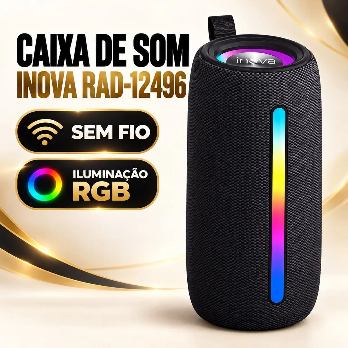 Caixa de Som Inova RAD-12496 - 1