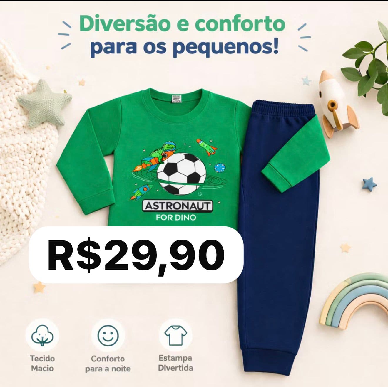 Conjunto infantil tamanho 4 - 1