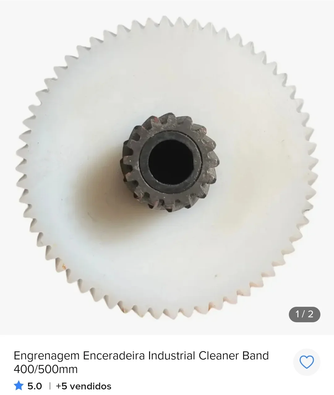 Engrenagem Enceradeira Industrial Cleaner Band 400/500mm - 1