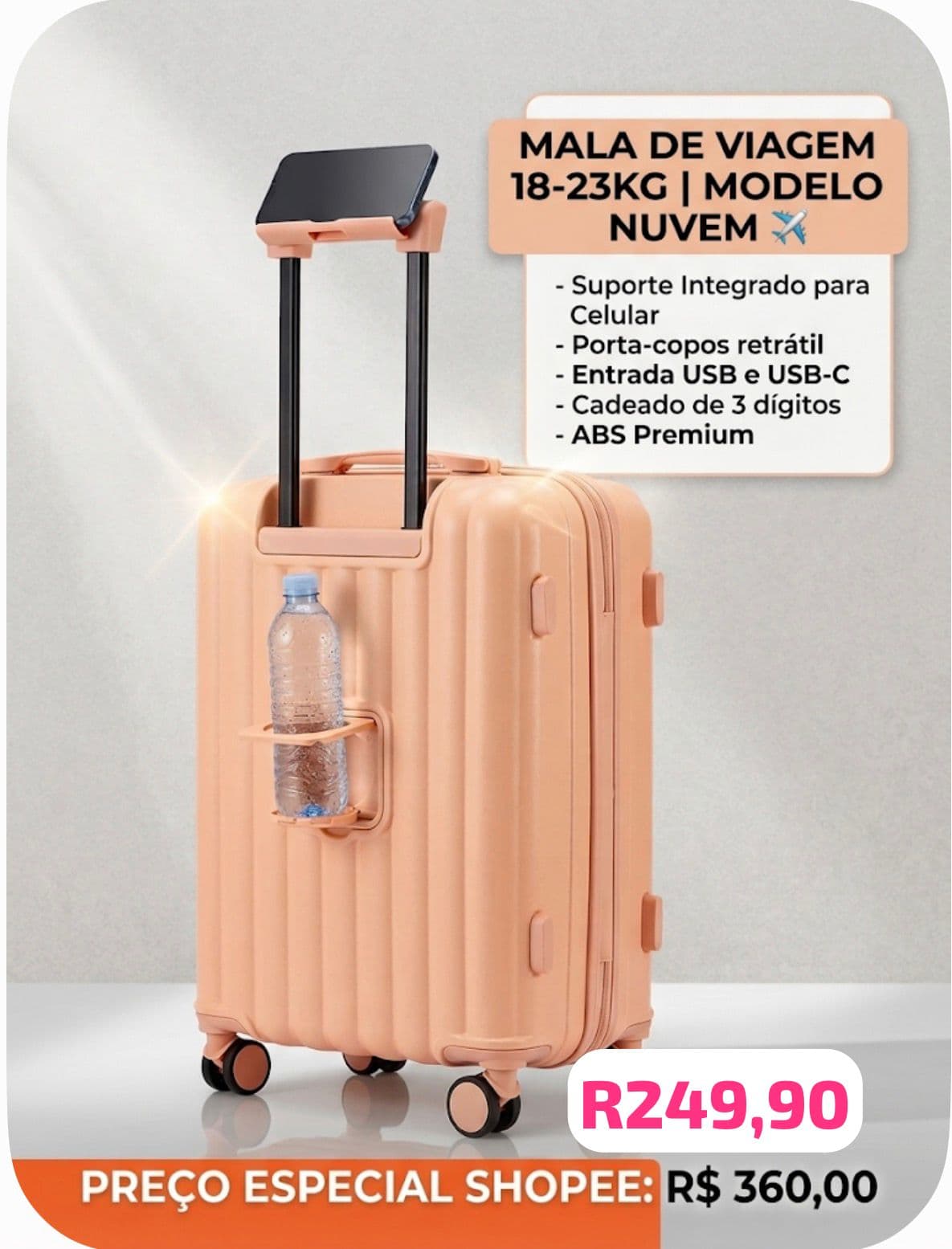 Mala de viagem 18-23kg - 1