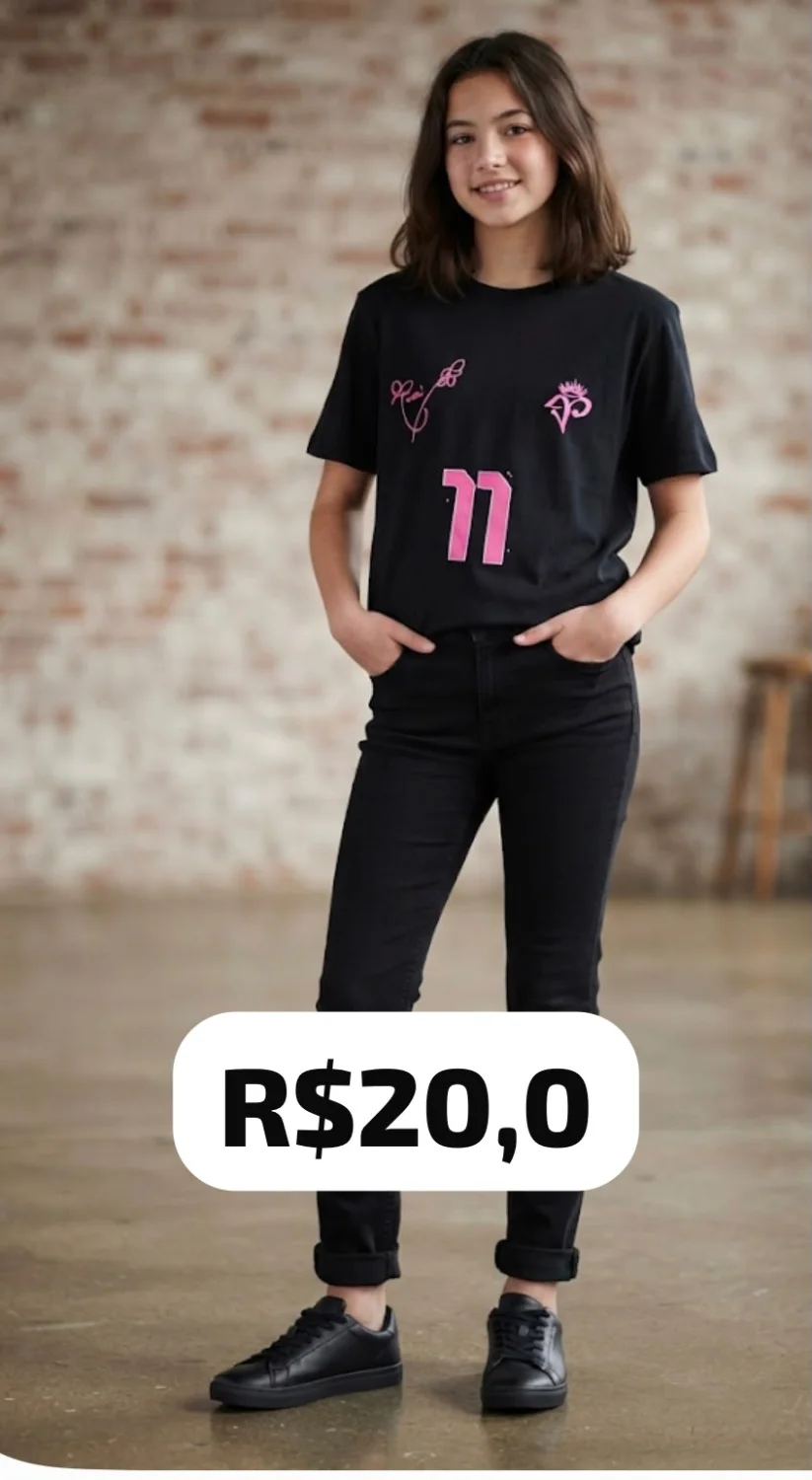 Camiseta Feminina Tam P - 1