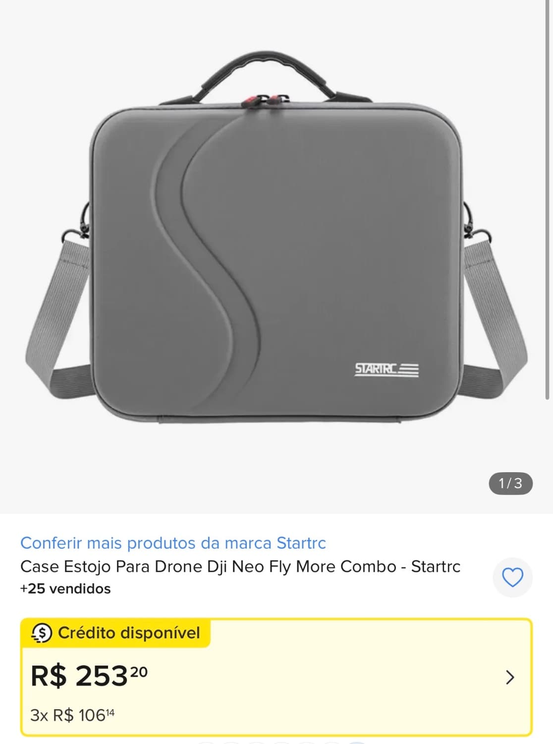 Case Estojo Para Drone Dji Neo Fly More Combo - Startrc - 1