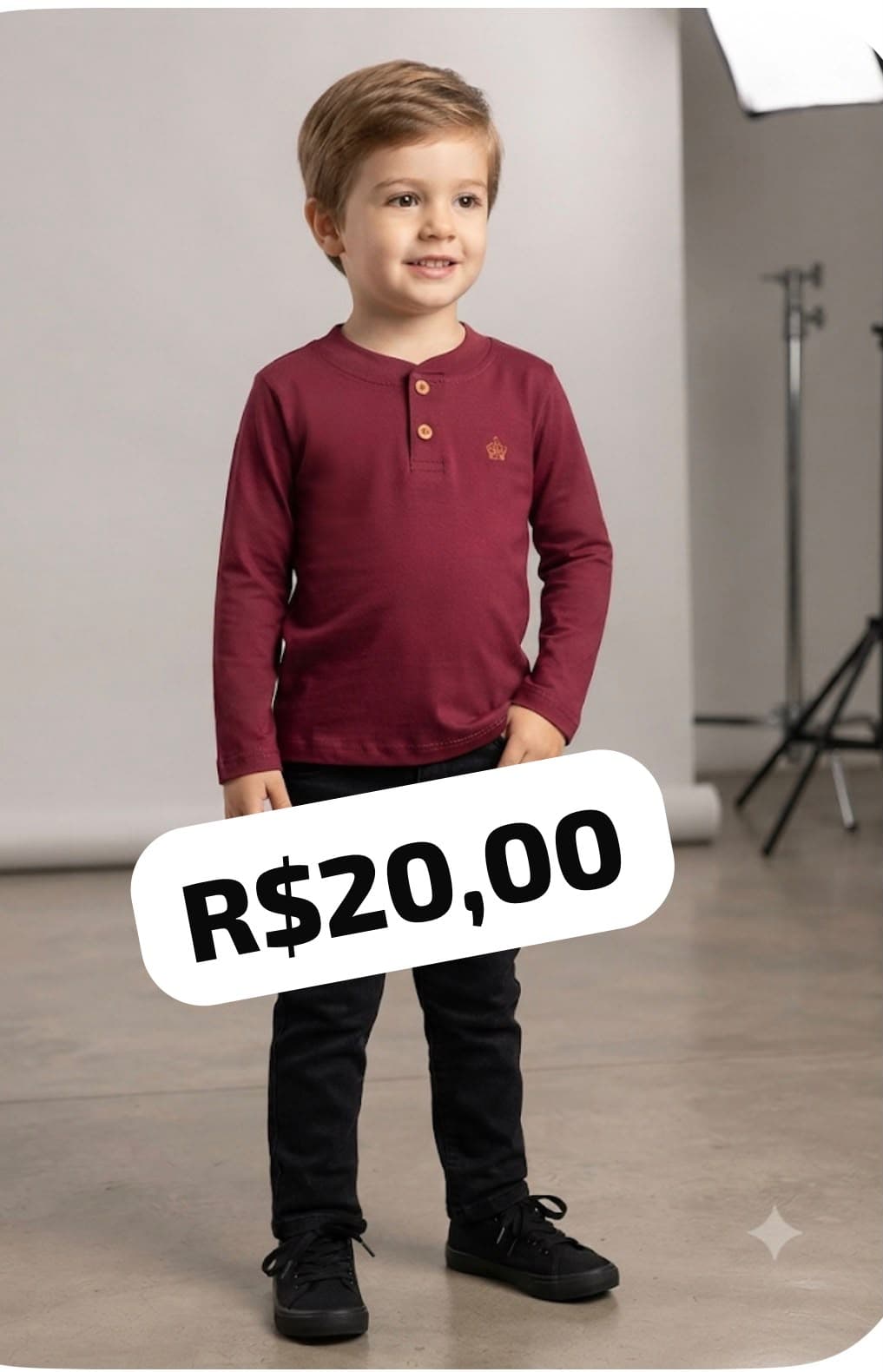 Camiseta premium infantil - 1