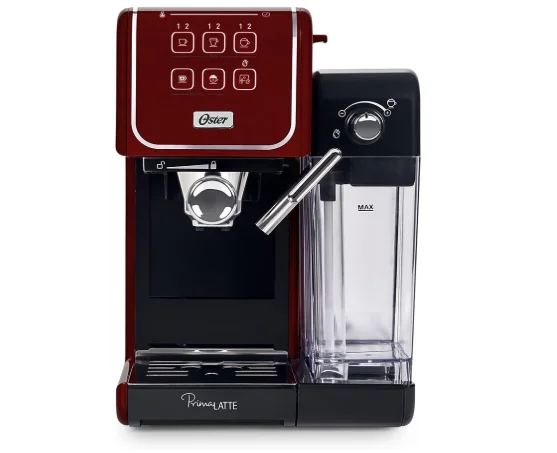 Cafeteira Espresso Oster PrimaLatte Touch Red - 220V - 1
