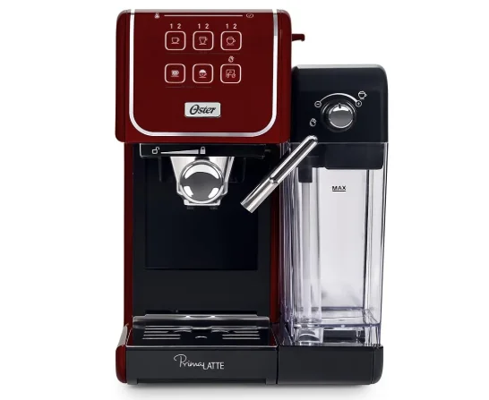 Cafeteira Espresso Oster PrimaLatte Touch Red - 127V - 1
