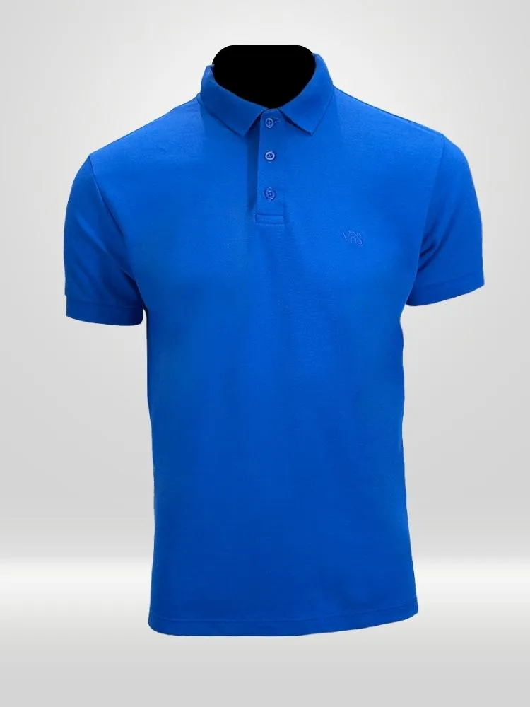 Camiseta Polo Azul - 1