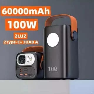 Power Bank Piening Ultra Rápido 60.000 Mah 100w - 1