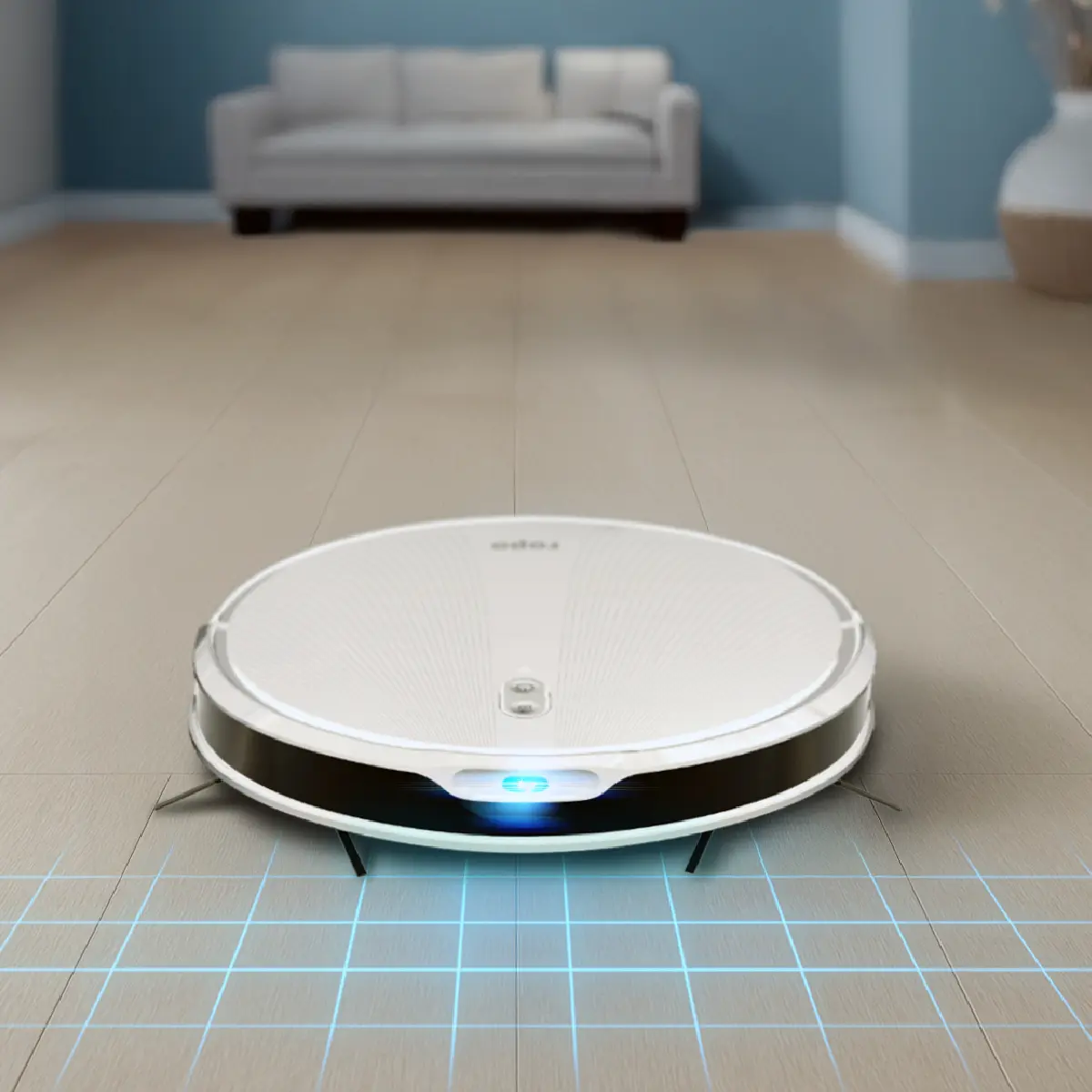 Robô aspirador inteligente mapeamento a laser Wi-Fi - 1