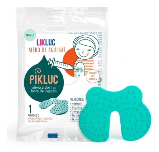 Kit Vacina - Xô Febre + Pikluc + Termo Friends Branco - 1