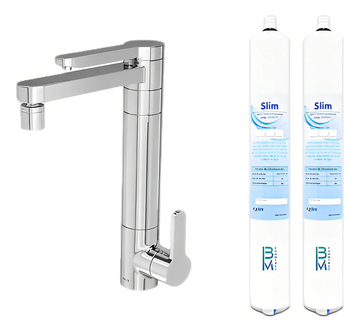 2 refil vela filtro torneira deca twin couple single cor branca - 1