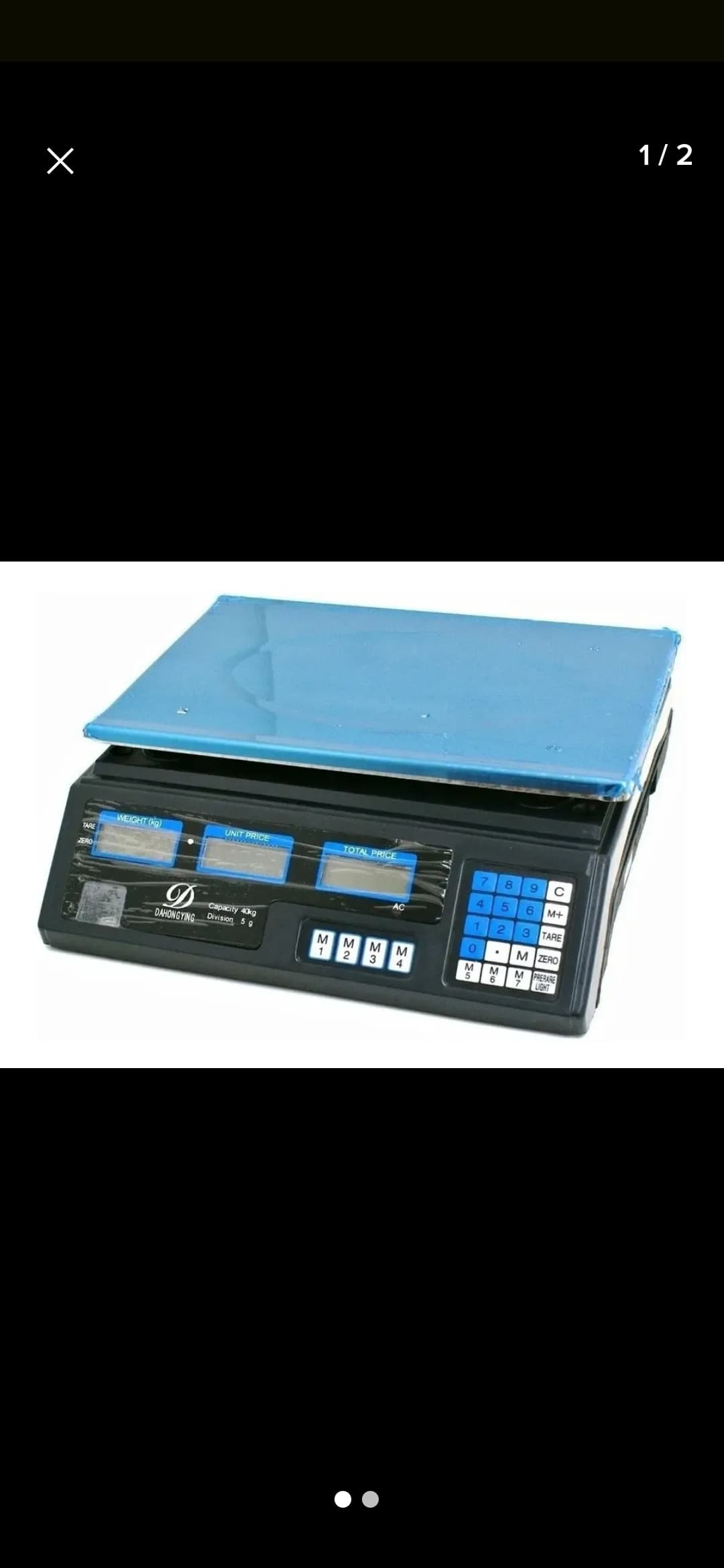 Balança Digital 40kg Precisão Comercial Eletrônica Bivolt - 2