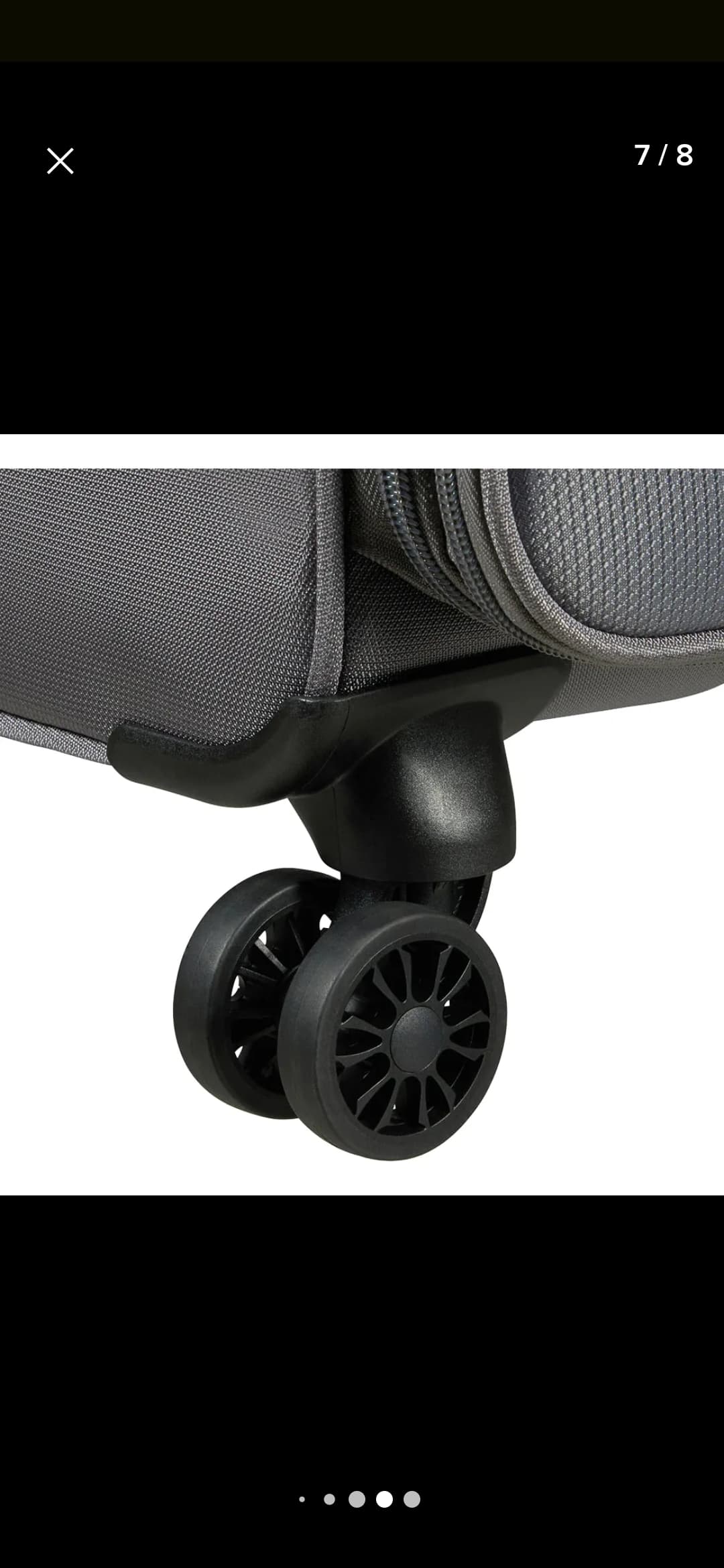 Mala De Viagem Summerfunk American Tourister Media Cinza Liso TAMANHO 69X45X29 CM - 4