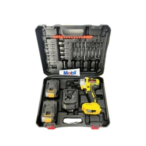 Chave de impacto 96v ferramenta bateria litio parafusadeira shadowhawk - 3