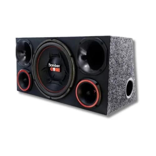 Caixa Trio Completa Bomber One 12 + 2 Driver + 2 Tweeter - 1