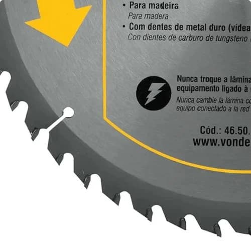 lâmina de serra circular vonder 250mm 48 dentes - 3