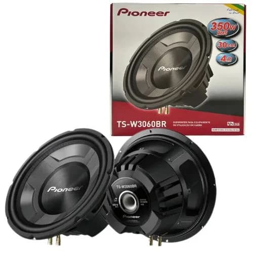 subwoofer pioneer ts-w3060br 350w rms - 4