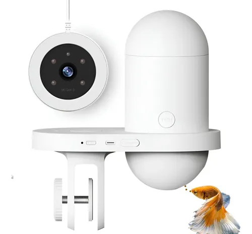 Comedouro Automático para Peixes New Pet - 1