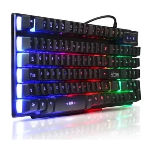 Teclado Gamer Bahrein Qwerty Português Brasil Cor Preto - 3