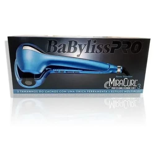Modelador Babyliss Pro Nano Titanium Miracurl 3 Azul - 4