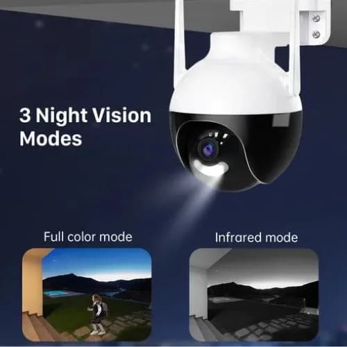 Camera ip wifi 8mp 4k uhd detecção humana visão noturna - 4