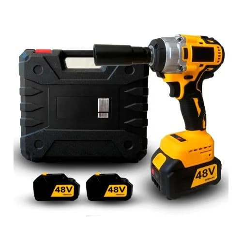 Chave de impacto 96v ferramenta bateria litio parafusadeira shadowhawk - 4