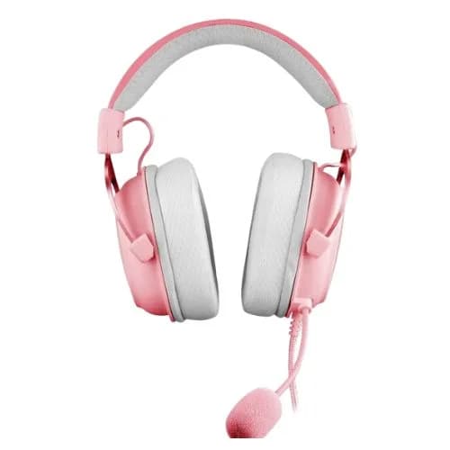Headset Gamer Zeus X Com Rgb Branco E Rosa - H510rgb Redragon - 4