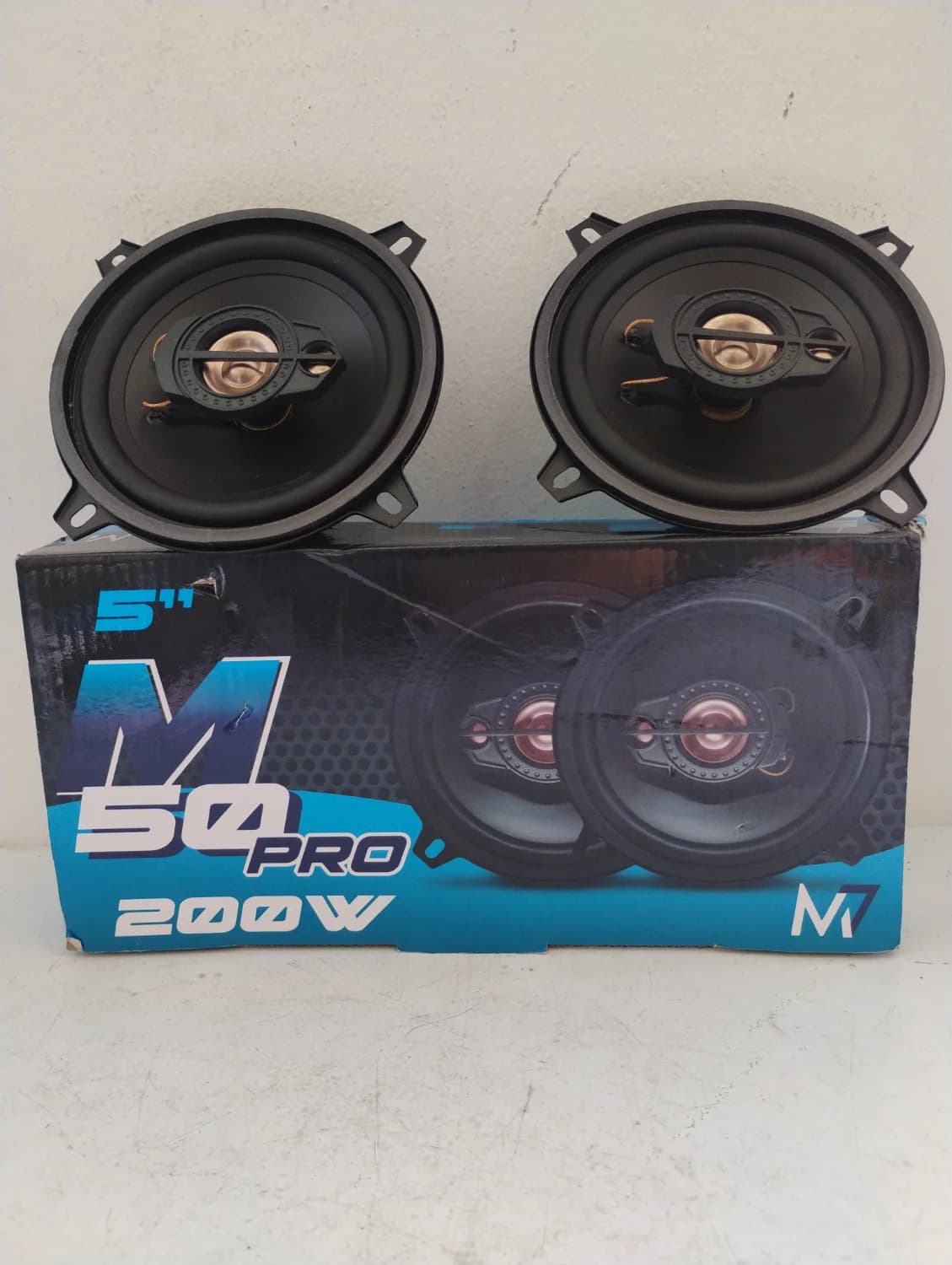 Kit Alto-falantes 5 Polegadas M50pro 200w Premium M7 Preto - 1