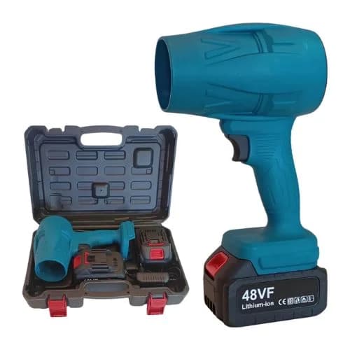 Soprador E Aspirador De Folhas Portátil 48v 2 Baterias - 1