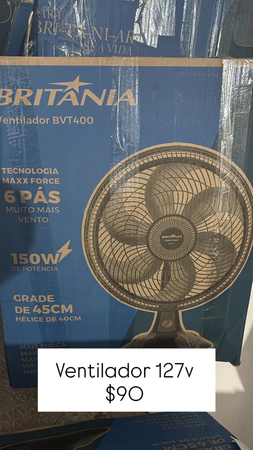 Ventilador Britania - 1