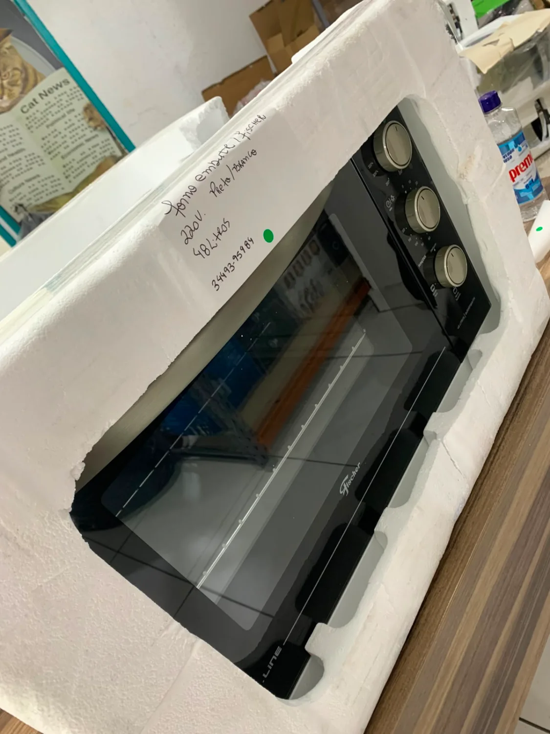 Forno Elétrico de Embutir Fischer Fit Line 48L 1775W 220V Branco Autolimpante - 3
