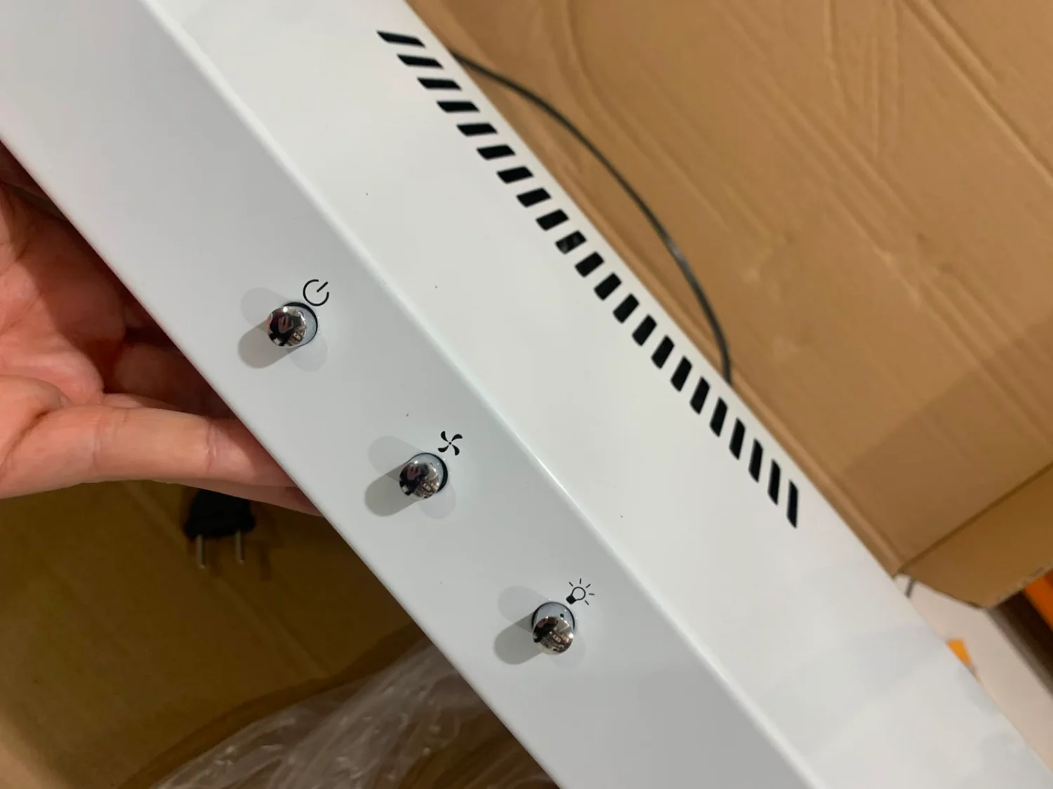 Depurador de Ar Suggar Slim 60cm Branco DPS160BIBR bivolt - 6