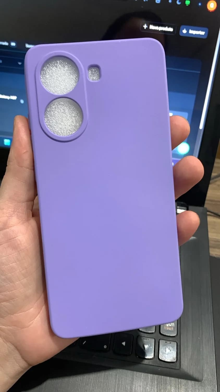 💜 CAPINHA LILÁS PARA XIAOMI POCO X7 PRO - 2