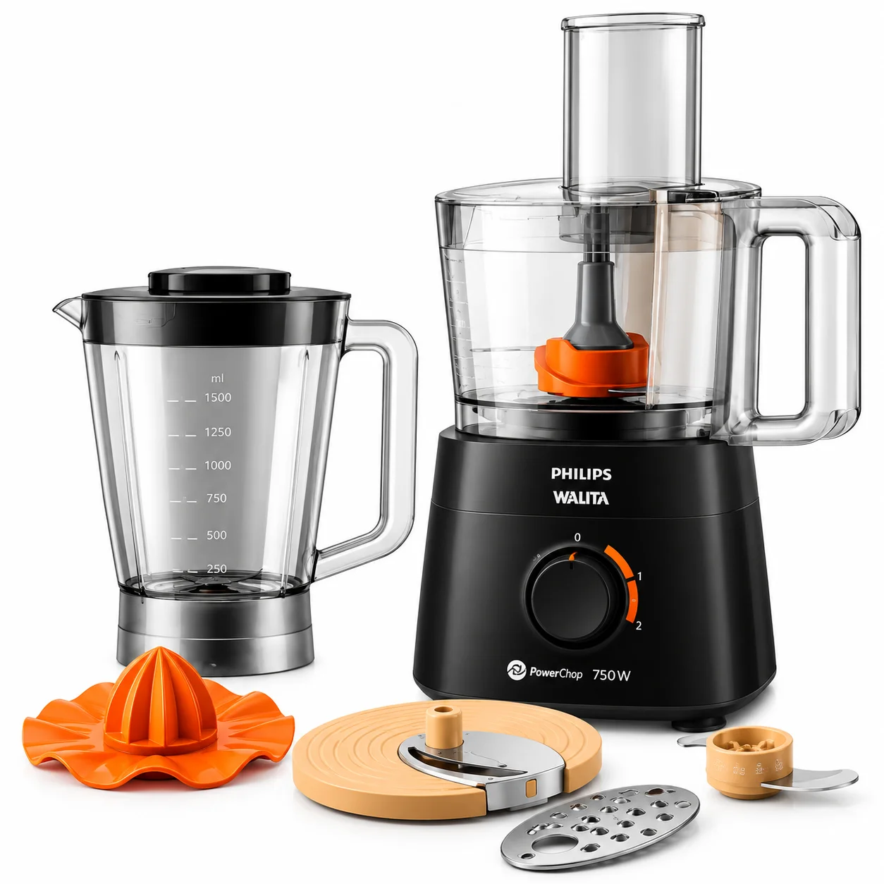 Processador de Alimentos Philips Walita RI7300 600W 127V - 2