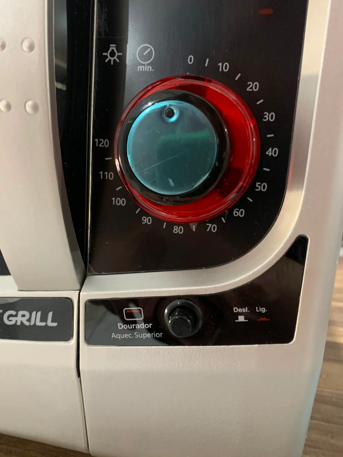 Forno Elétrico Fischer Gourmet Grill 44L 1775W 127V Prata - com avaria - 12