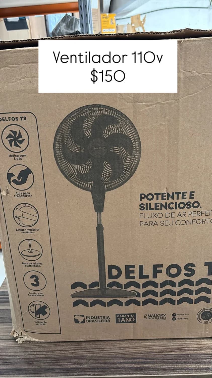 Ventilador Malory - 1