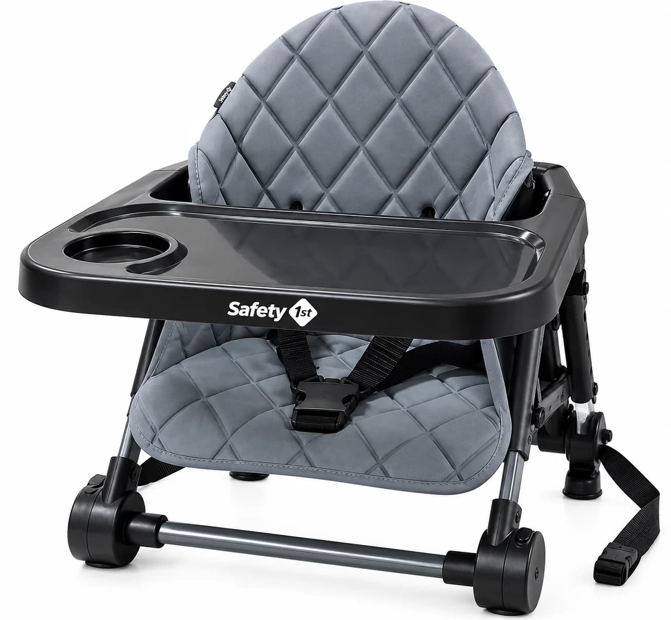 Cadeirão de Alimentação Safety 1st Easy Cinza com Bandeja – 6 Meses até 20kg - 2