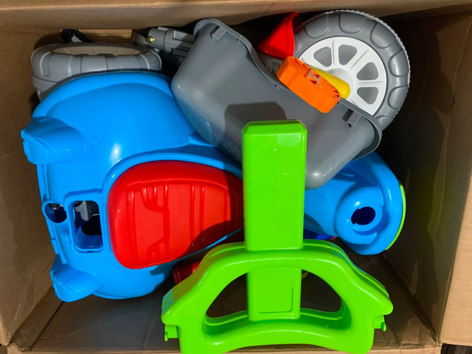Triciclo Infantil Maral Avespa Passeio e Pedal com Haste 1 a 3 Anos - 6