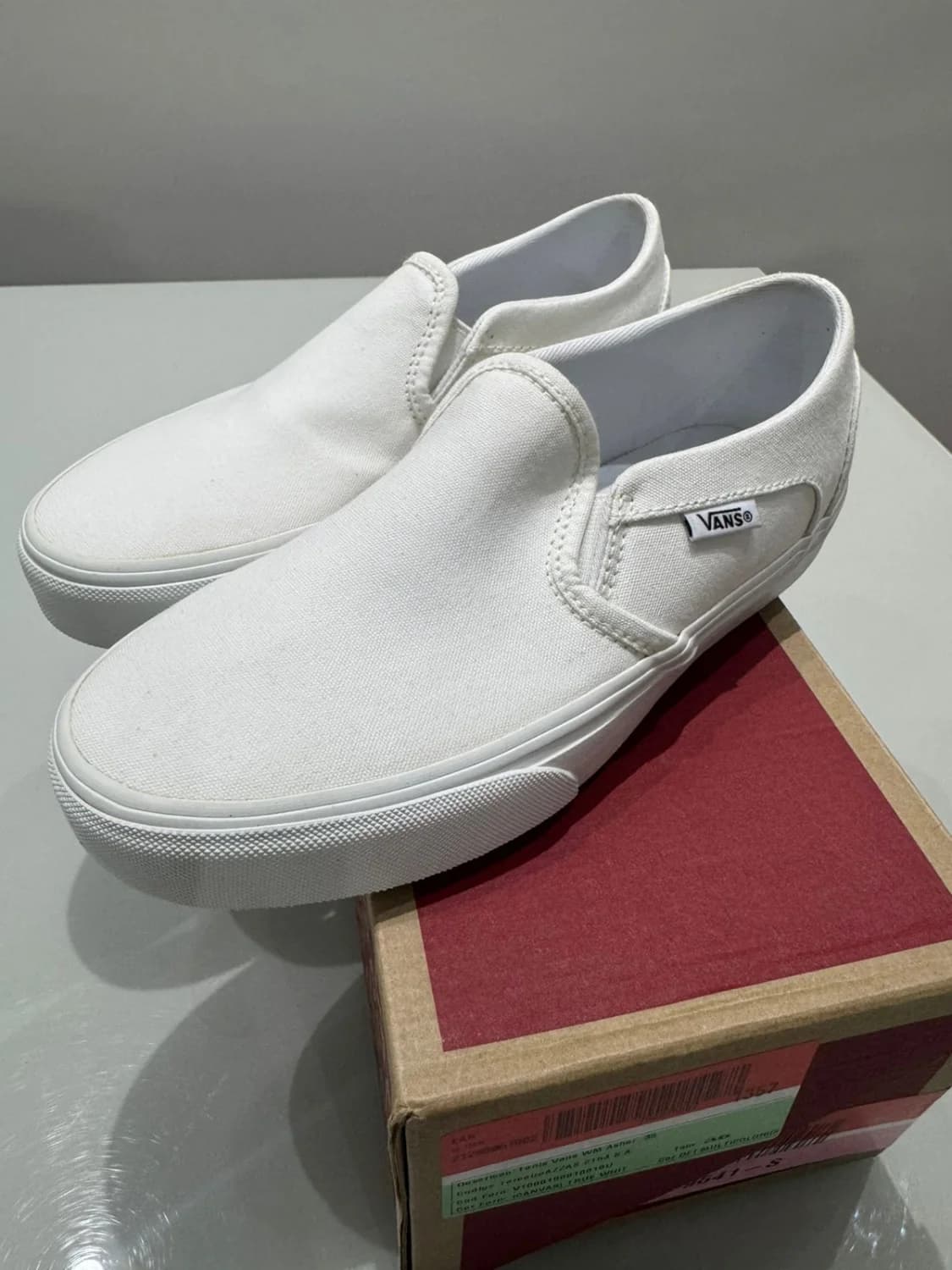 Tênis Vans WM Asher Branco - 1