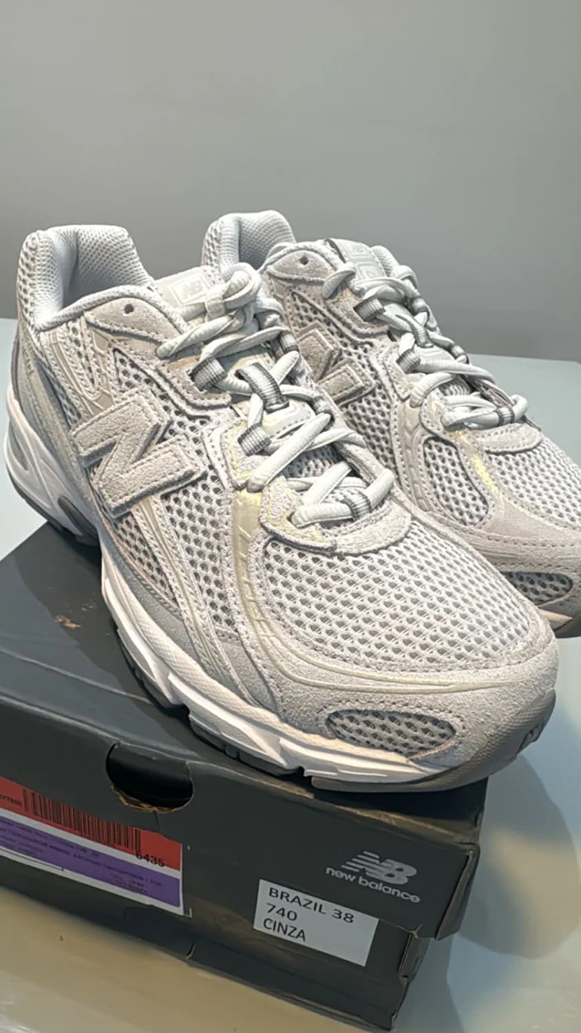 Tênis New Balance 740 Cinza Nº 38 - 1