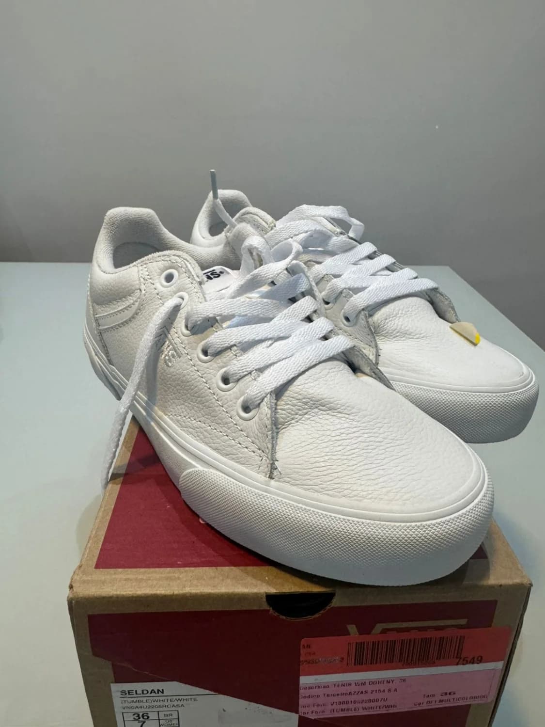 Tênis Vans Seldan Branco nº 36 - 2