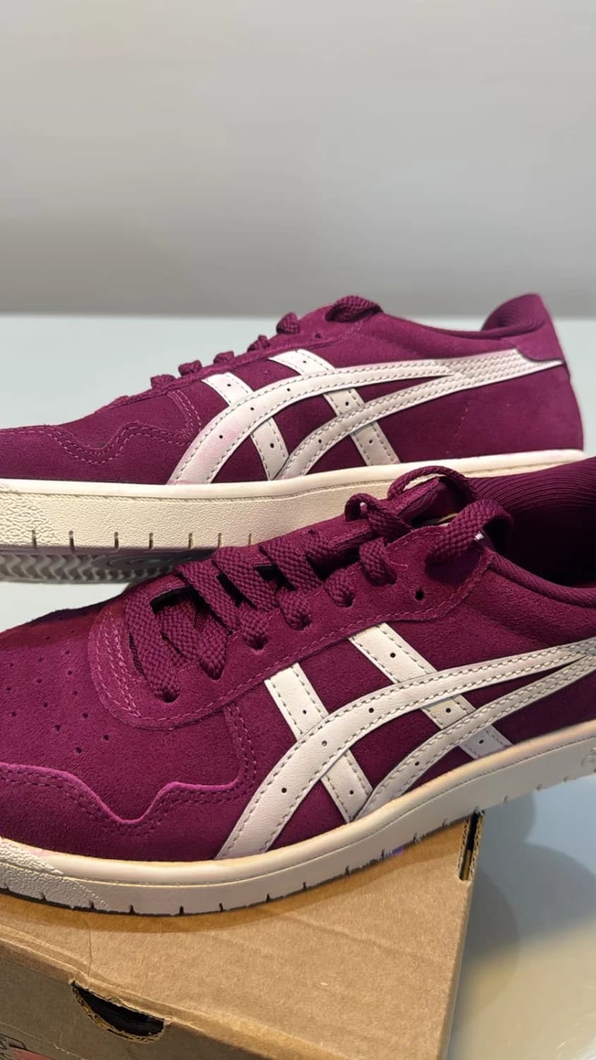 Tênis Asics Japan S Camurça Bordô Nº36 - 2