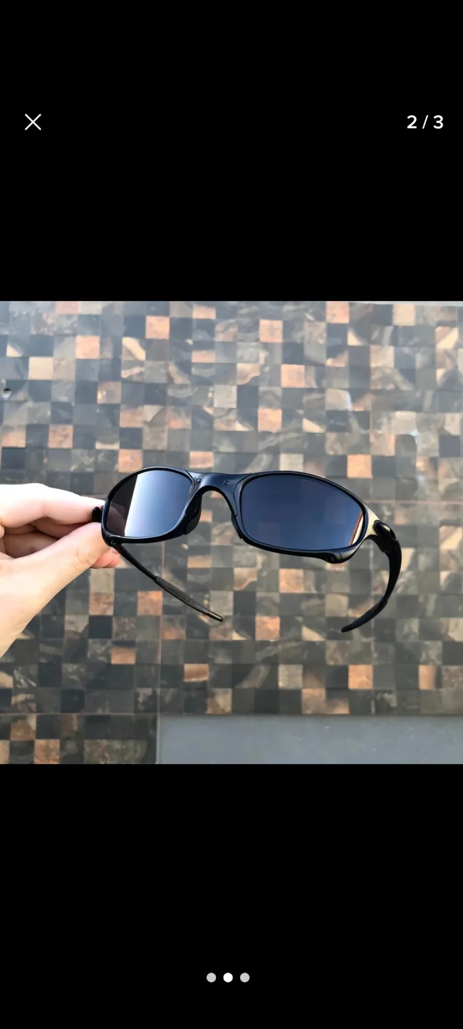 Óculos Juliet Metal 24k Preto - 1