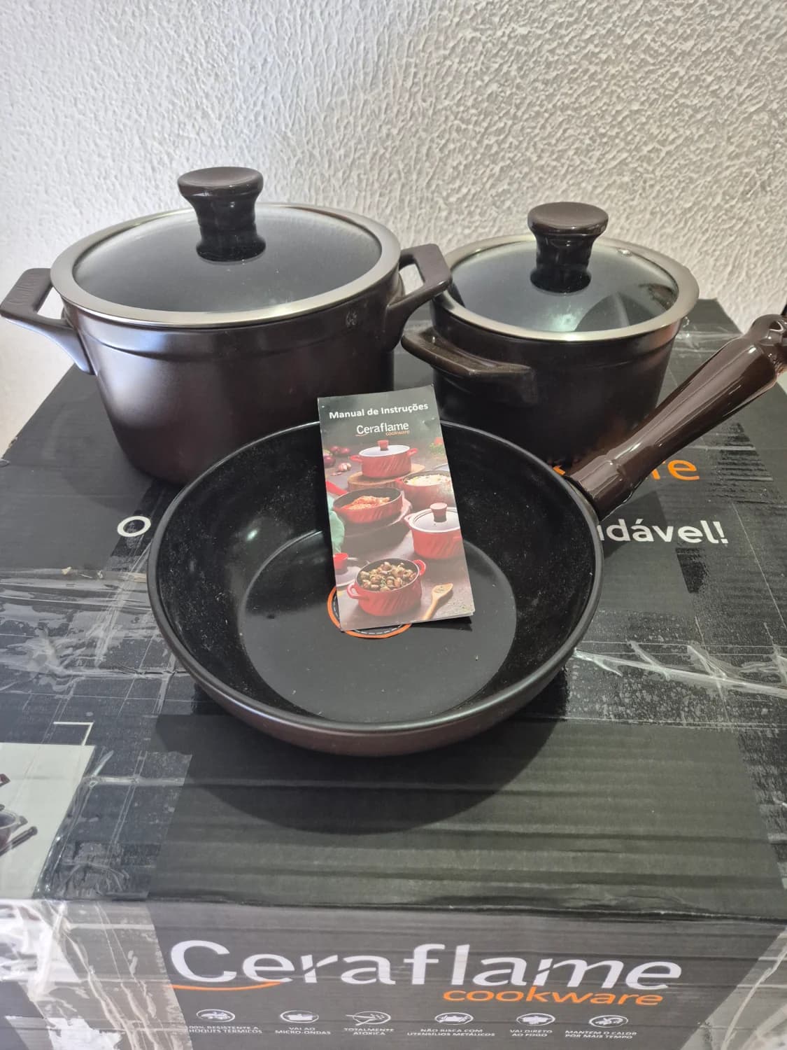 Kit Panelas de Cerâmica - 1