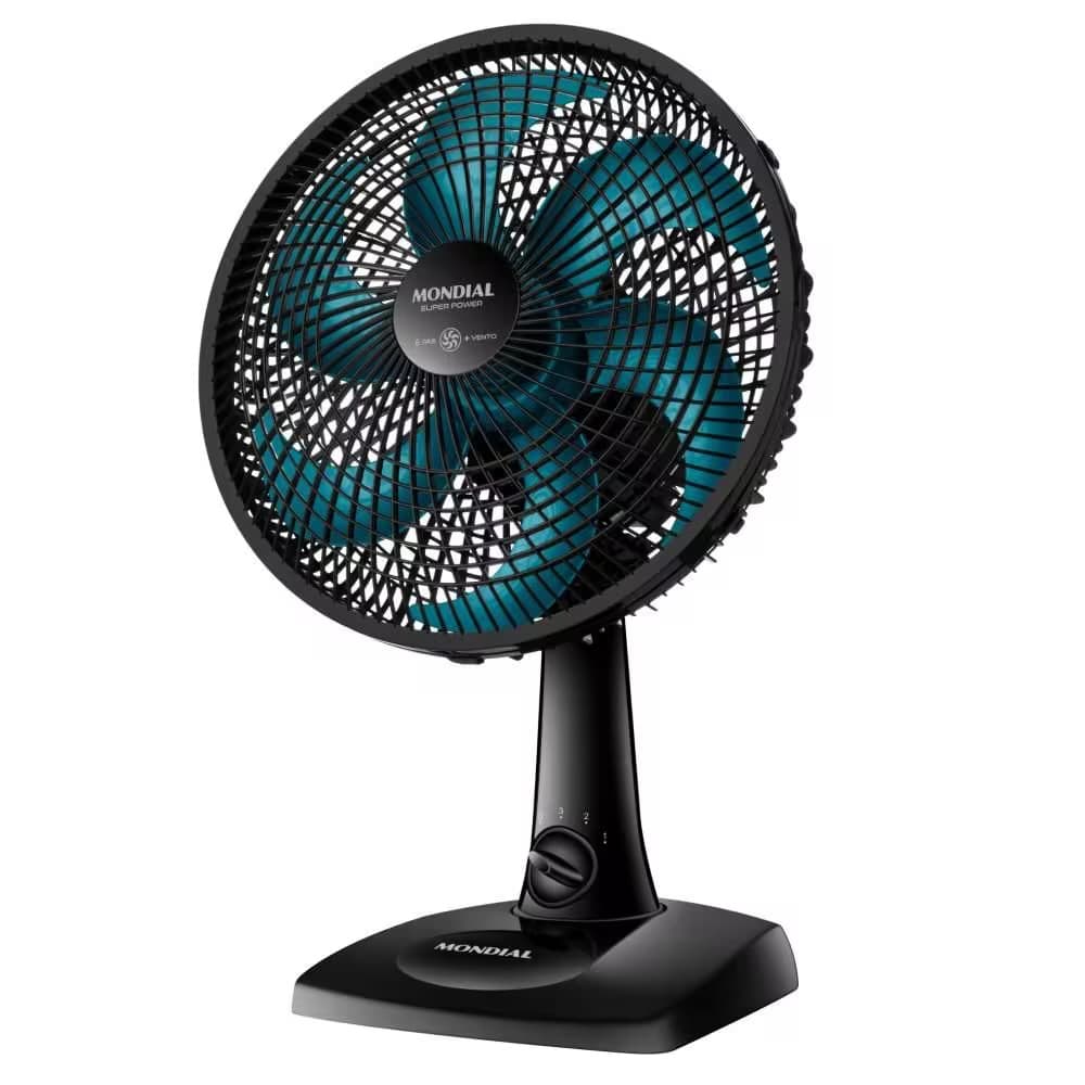 Ventilador de Mesa Mondial 110V, 30cm, 6 pás, Super Power - VSP-30-AP - 1