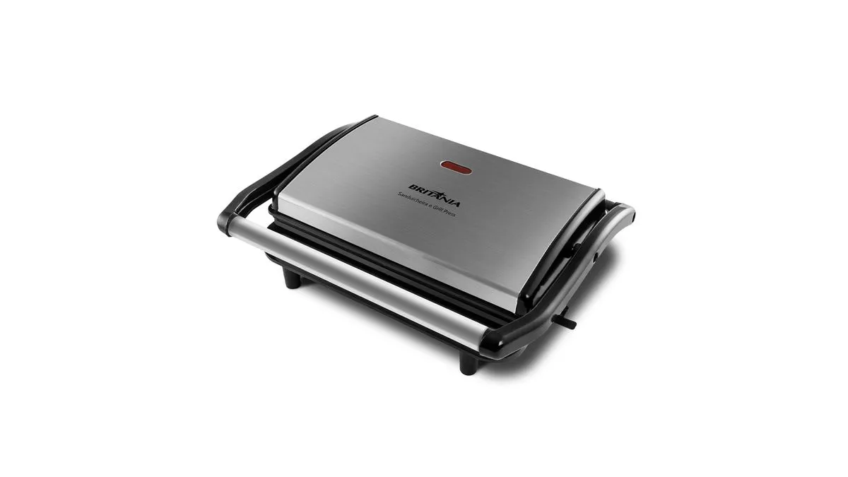 Britânia SANDUICHEIRA E GRILL PRESS 127V, BGR27I (caixa amassada) - 1